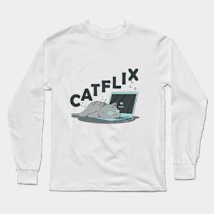 catflix Long Sleeve T-Shirt